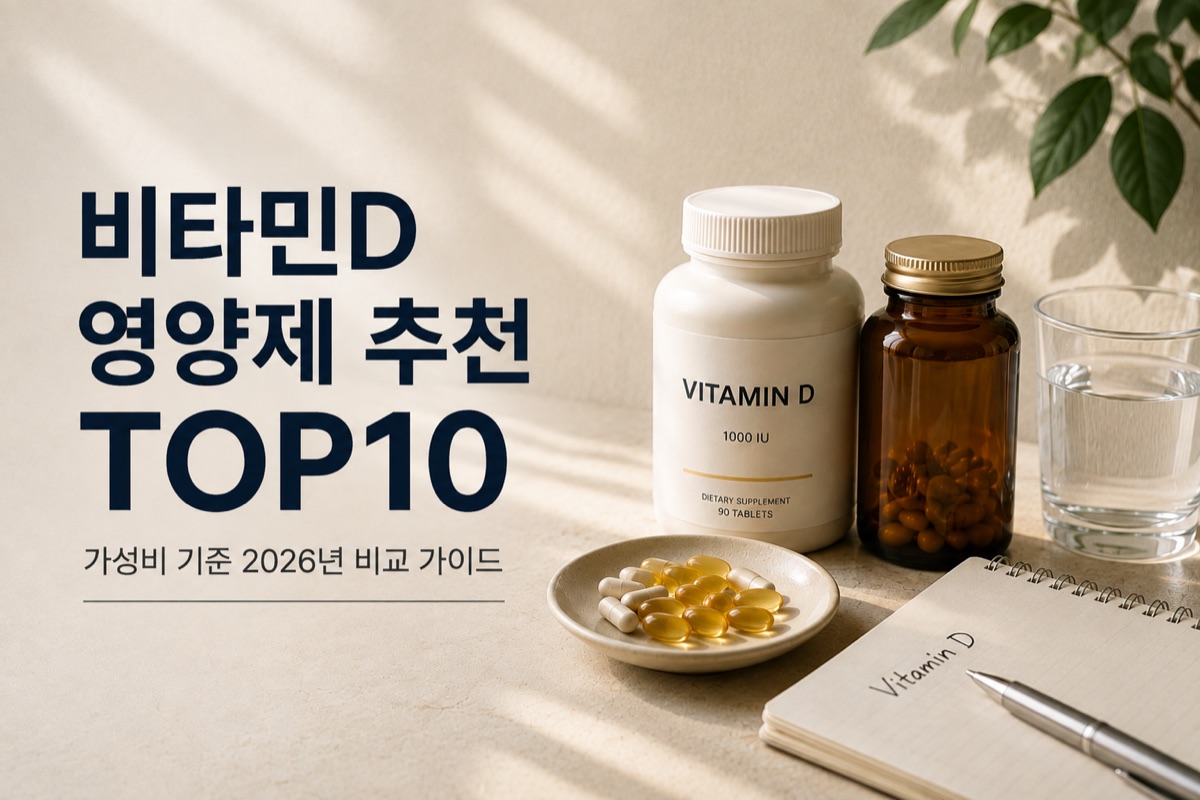 비타민D 제품 비교